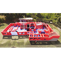 Safe Ninja Warrior Inflatable Parks: EN14960 Standards